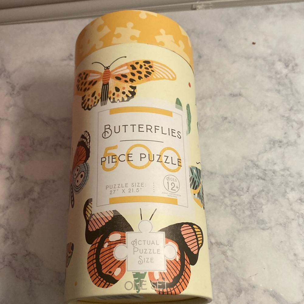 NWOT Butterfly 500 pc puzzle